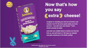 FREE Box of Annie's Mac and Cheese